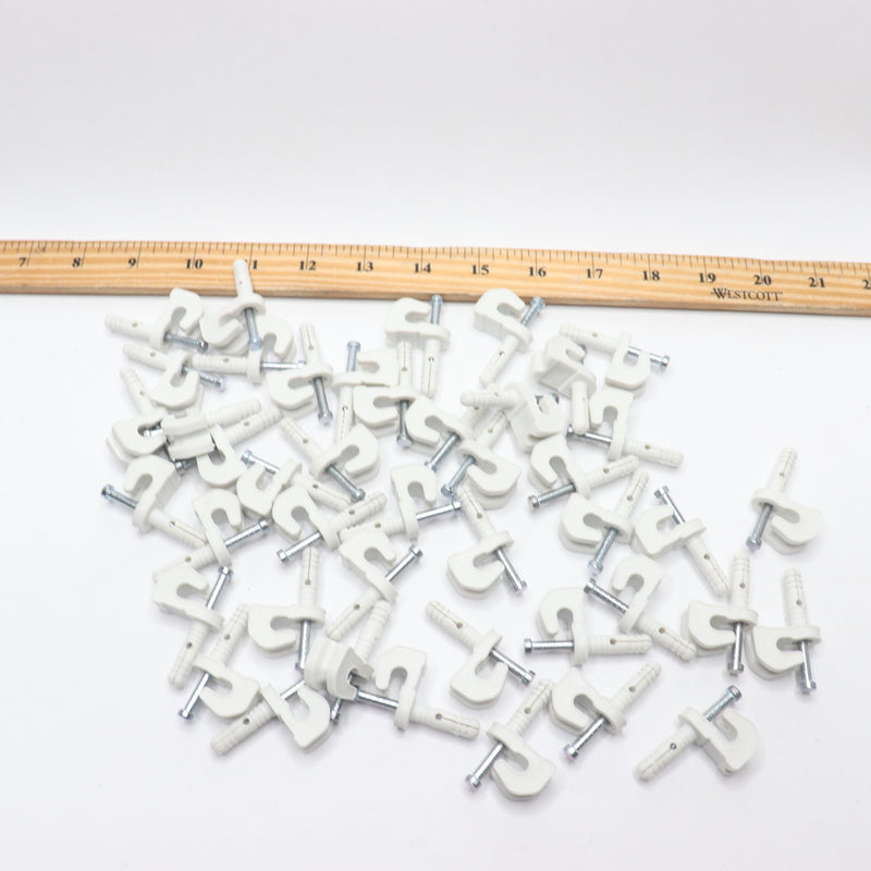 (44-Pk) Everbilt Fixed Mount Drywall Back Wall Clips 1005 362 692