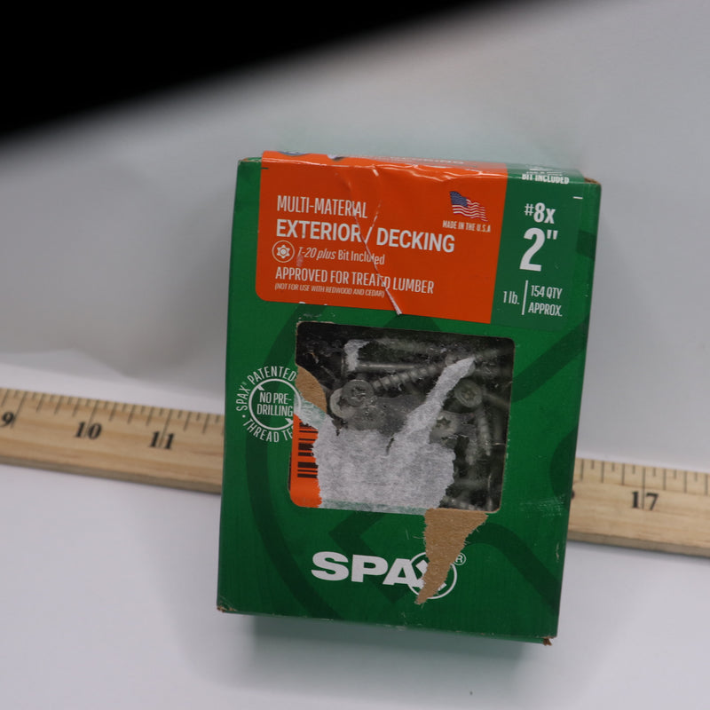 Spax Flat Head Wood-Screws Grade 5