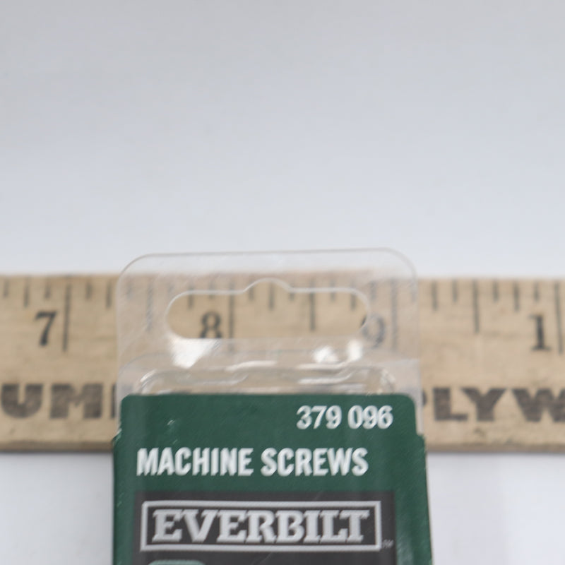 (15-Pk) Everbilt Pan Head Combo Machine Screw Brass