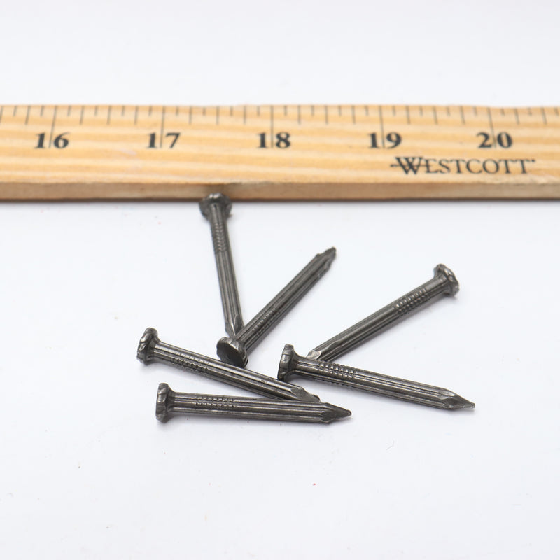 (Approx. 1Lbs) Everbilt Fluted Masonry Nails Bright 4D 1-1/2" - Damaged Box