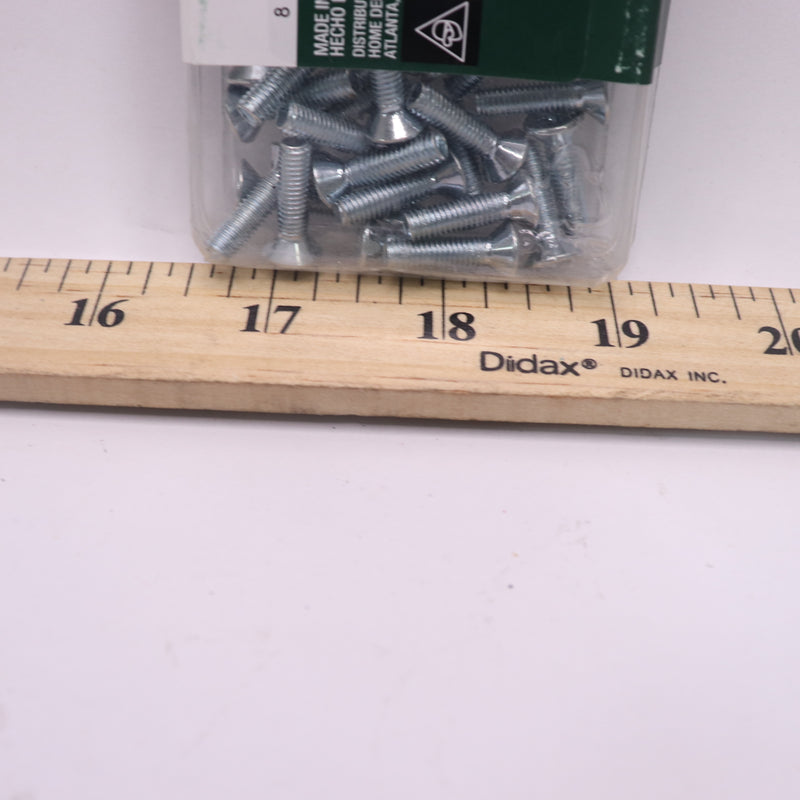 (25-Pk) Everbilt Phillips Flat Head Machine Screw Zinc Plated