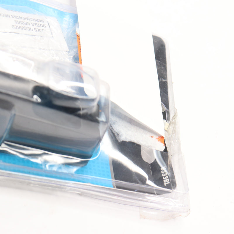 Wright Push Button Latch Black V333BL