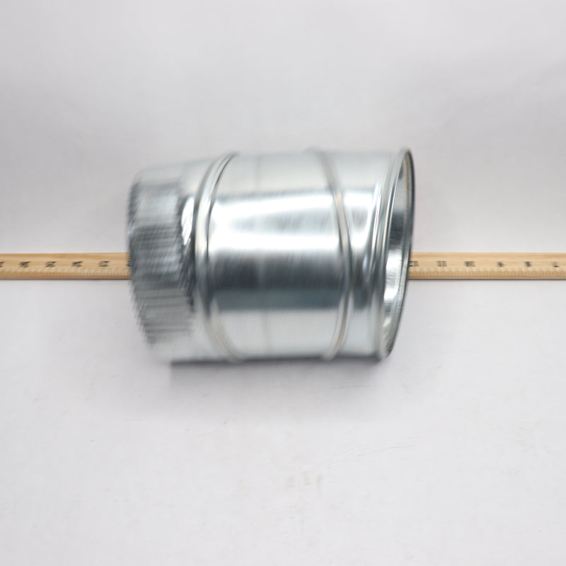 90-Degree Adjustable Elbow 30 Gauge Galvanized 6" - WHAT IS SHOWN ONLY