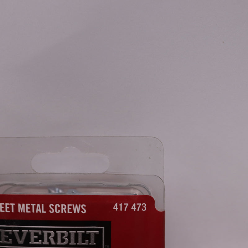 (50-Pk) Everbilt Phillips Flat Head Zinc Plated Sheet Metal Screw