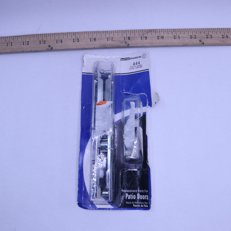 Barton Kramer Patio Door Lock Chrome 6-5/8&quot;