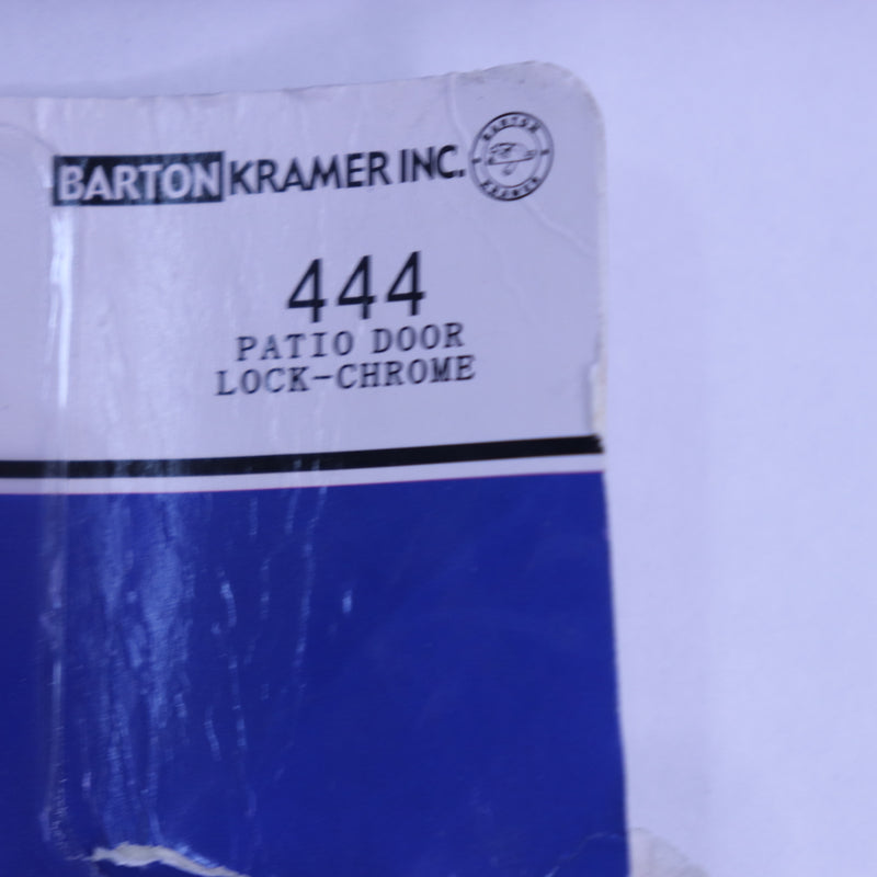 Barton Kramer Patio Door Lock Chrome 6-5/8&quot;