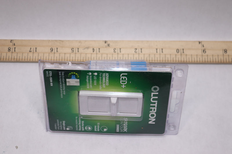 Lutron Skylark Contour Dimmer White CTCL-150H-WH