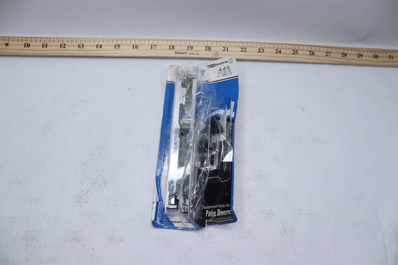 Barton Kramer Chrome-Plated Patio Door Lock with Key