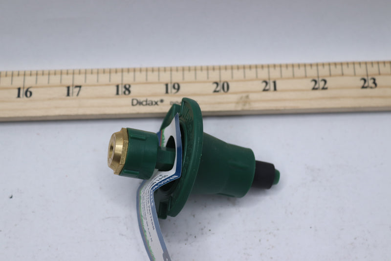 Orbit Quarter Circle Pop-Up Sprinkler Head With Brass Nozzle Plastic 54029