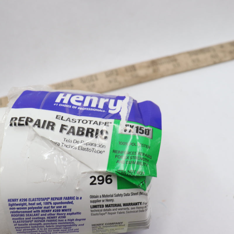 Henry Repair Fabric Polyester 4" X 150' 296