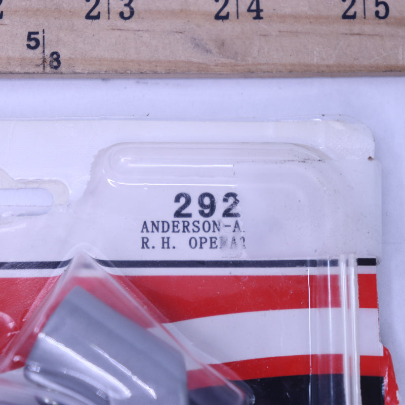 Barton Kramer Right Awning Window Operator Aluminum Silver 4-9/16" 292