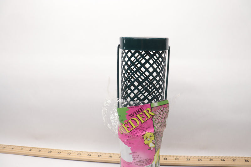 C&S Wire Suet Nugget Feeder Green Holds 24 Oz