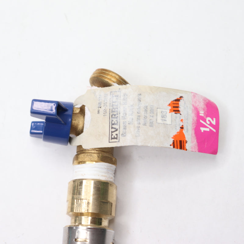 Everbilt Hose Bibb Valve Brass 1/2" MIP 102-353EB