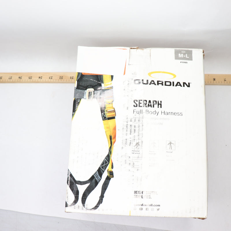 Guardian Seraph Harness Qual-Craft Polyester / Polypropylene Yellow 11160