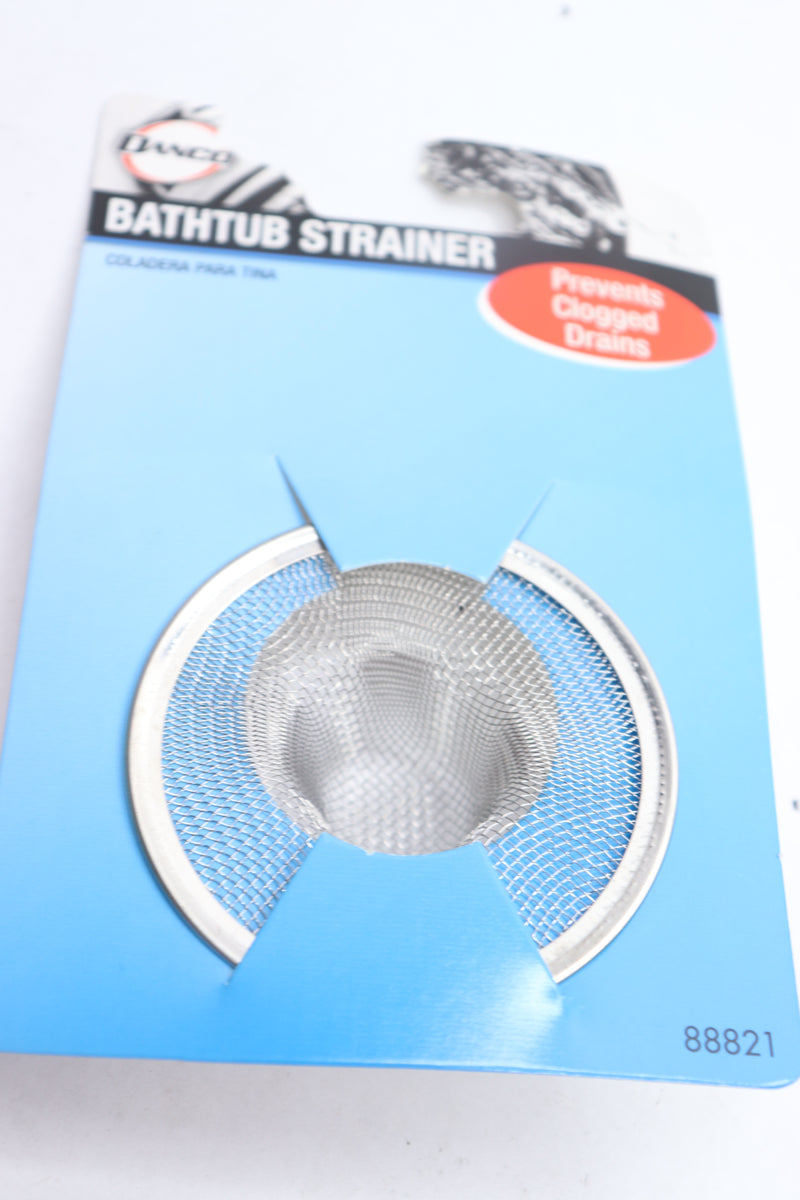 Danco Tub Mesh Strainer Stainless Steel Silver 2-3/4" 88821