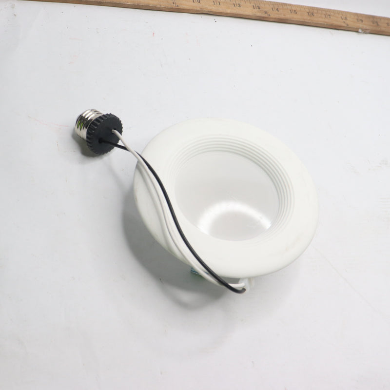 Ecosmart Integrated LED Recessed Light Trim Dimmable Soft White 4"