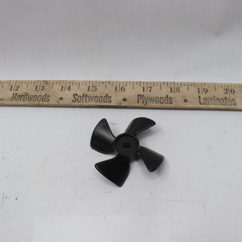 Fan Blade Plastic Black 2-3/8"