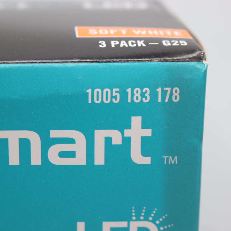 (3-Pk) Ecosmart Filament LED Vintage Edison Light Bulb Soft White 40W 1005183178