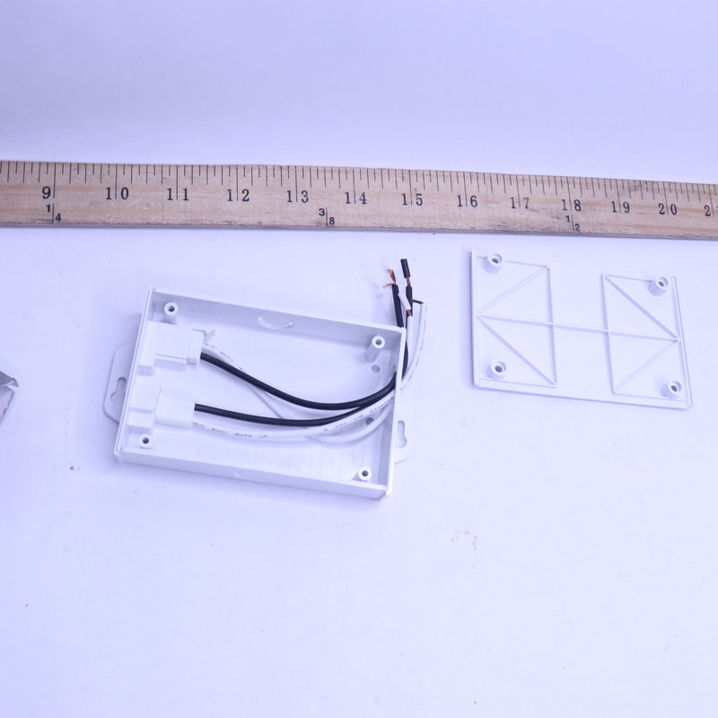 Jasco Under Cabinet Light Converter Box Direct Wire White 55229