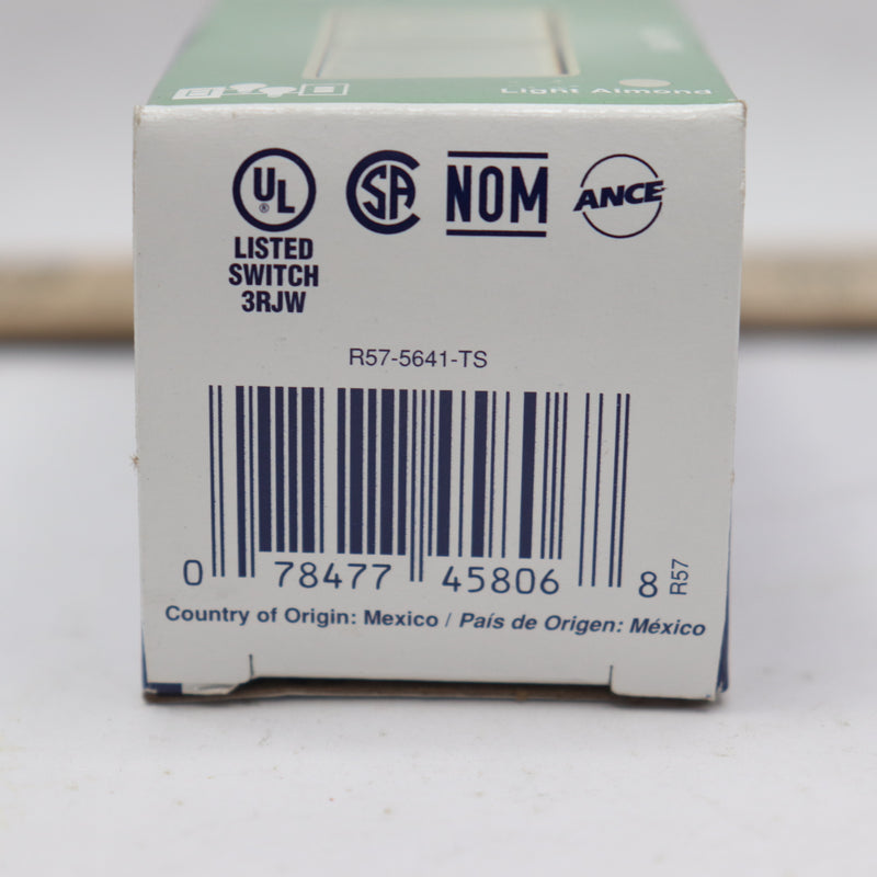 Leviton Decora Single-Pole / 3-Way AC Combination Switch 15 Amp 120/277 Volt