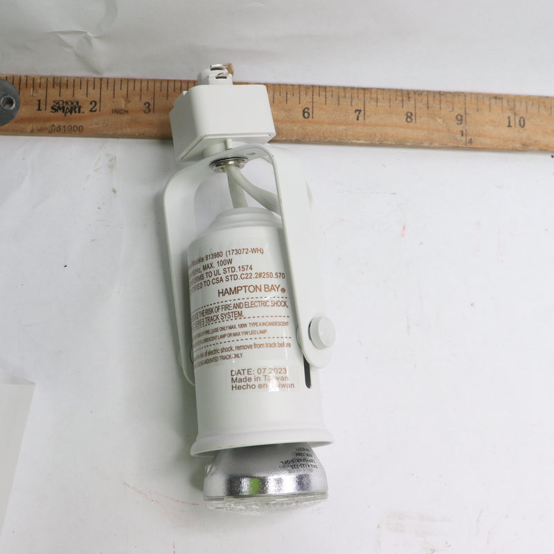 Hampton Bay 1-Light Linear Track Lighting Medium Based Universal Bulb Step Head