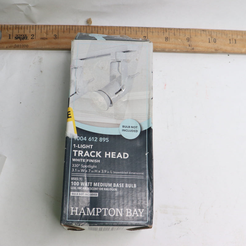 Hampton Bay 1-Light Linear Track Lighting Medium Based Universal Bulb Step Head