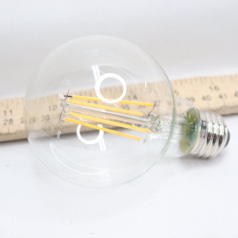 (3-Pk) Ecosmart Filament LED Vintage Edison Light Bulb Soft White 60W 1005183185