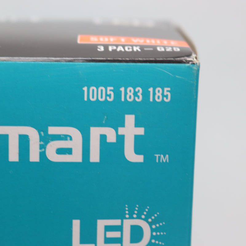 (3-Pk) Ecosmart Filament LED Vintage Edison Light Bulb Soft White 60W 1005183185