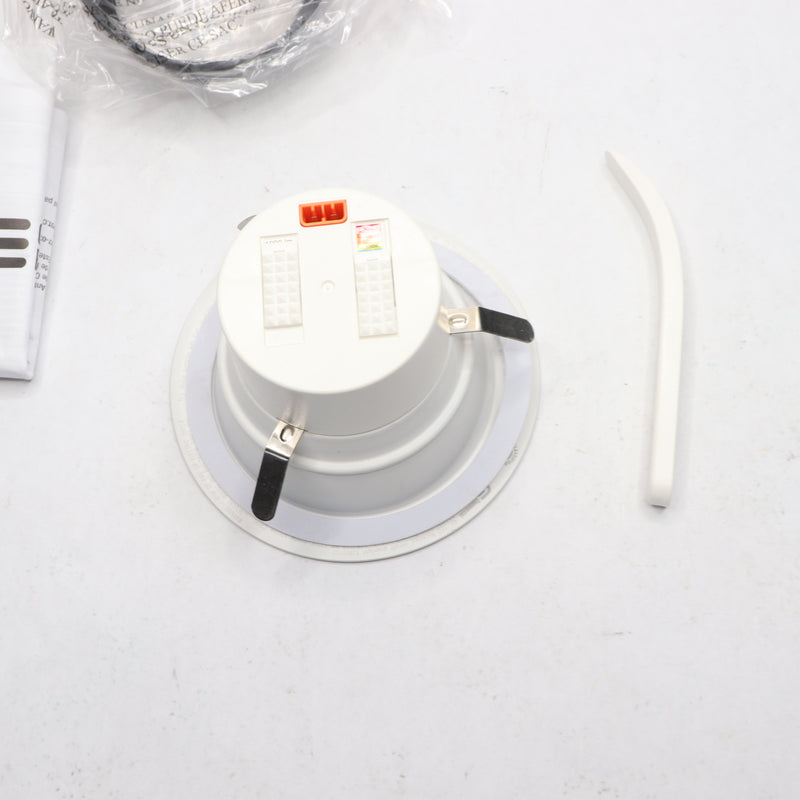 Commercial Electric LED Recessed Downlight Retro Fit Trim 4 Lumen/Color Select
