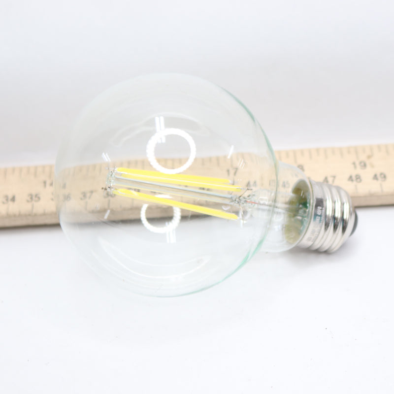 (3-Pk) Ecosmart Dimmable Energy Star Filament LED Vintage Edison Light Bulb