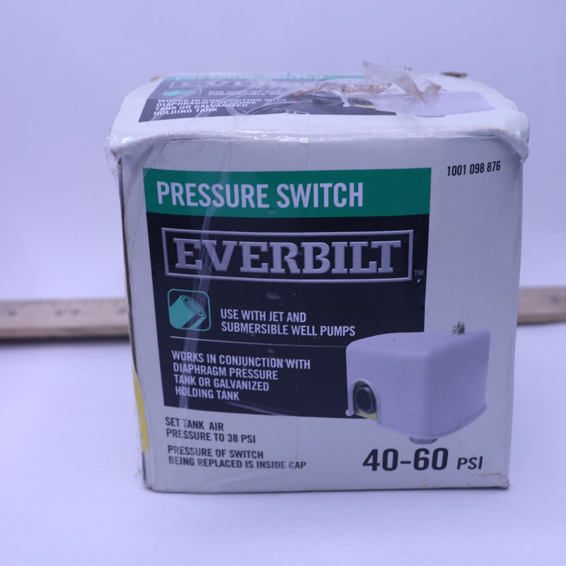 Everbilt Pressure Switch for Well Pumps 40/60 psi 1001 098 876