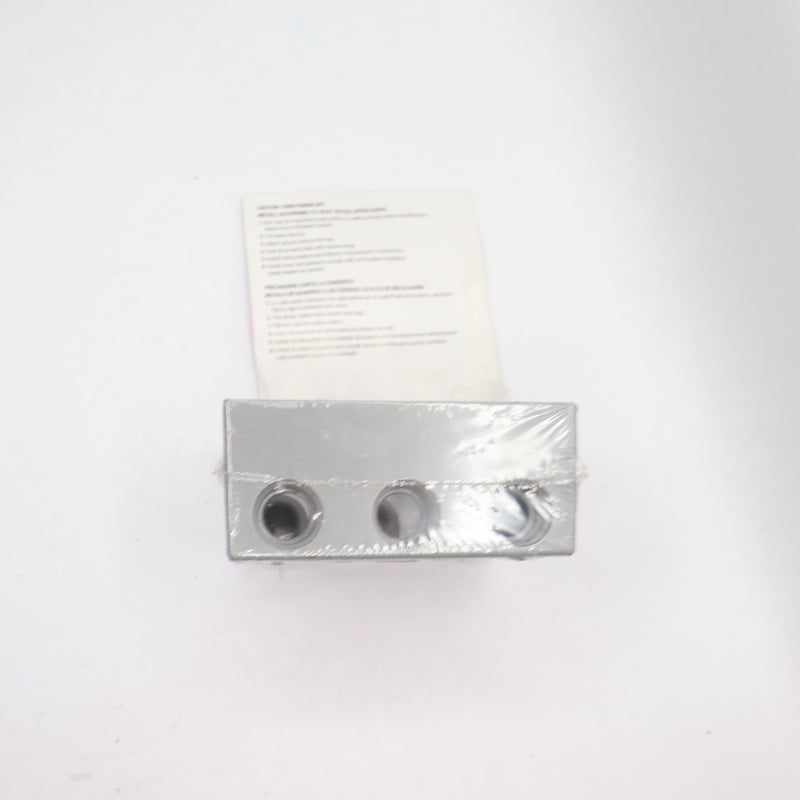 Commercial Electric 2-Gang Metallic Weatherproof Box 689 921