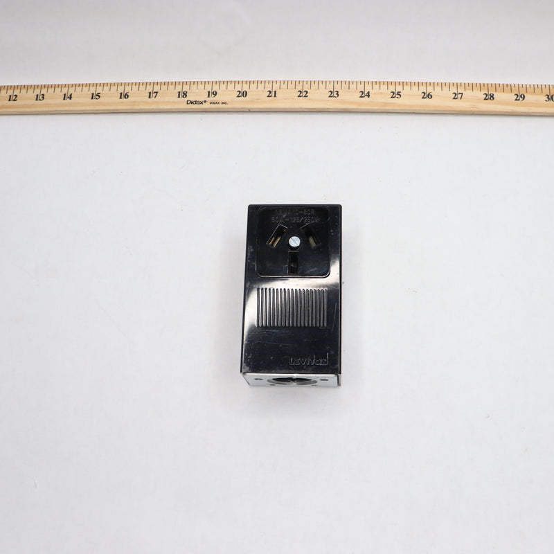 Leviton Surface Mounting Receptacle Straight Blade Non-Grounding Thermoplastic