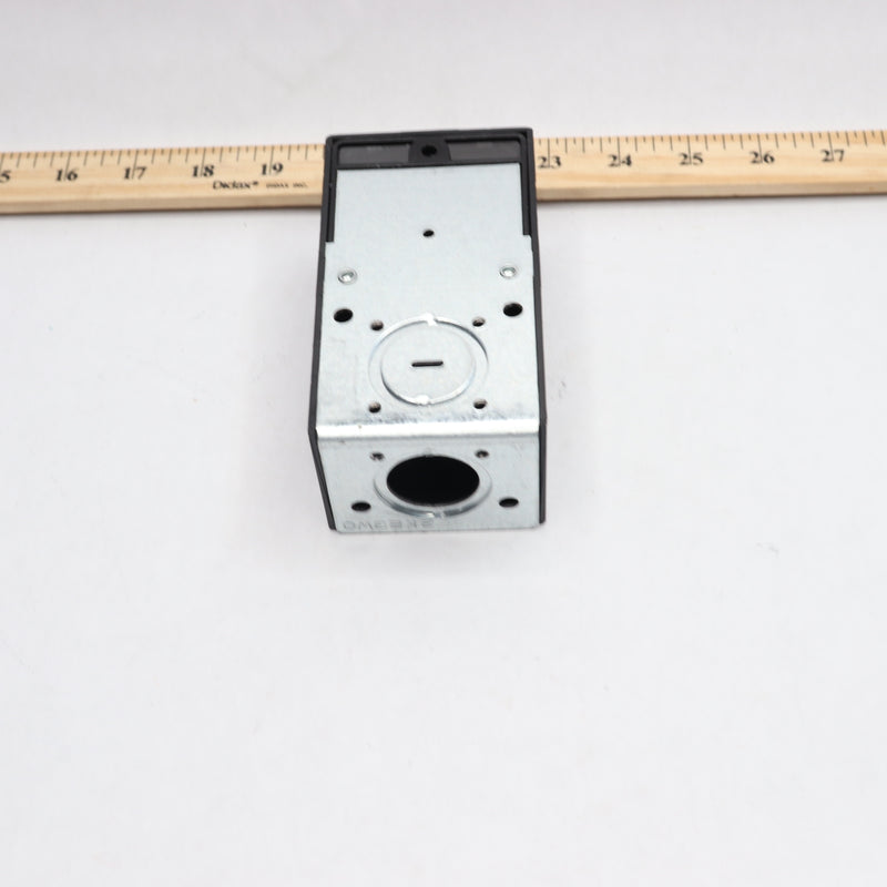 Leviton Surface Mounting Receptacle Straight Blade Non-Grounding Thermoplastic