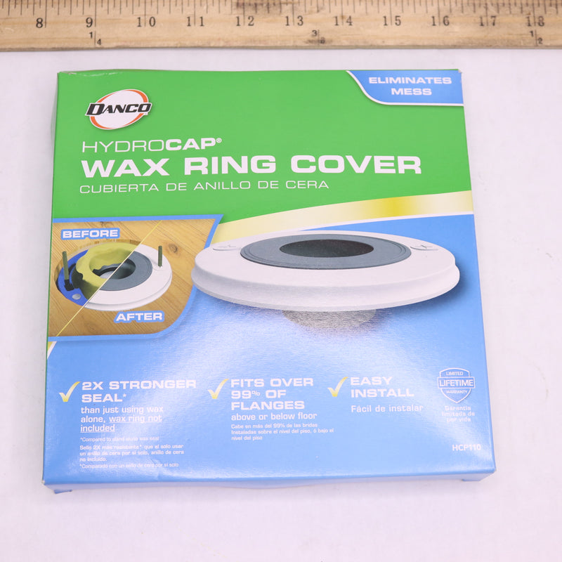 Danco Hydrocap Wax Ring Plastic White 7L x 7W x 0.9H HCP110