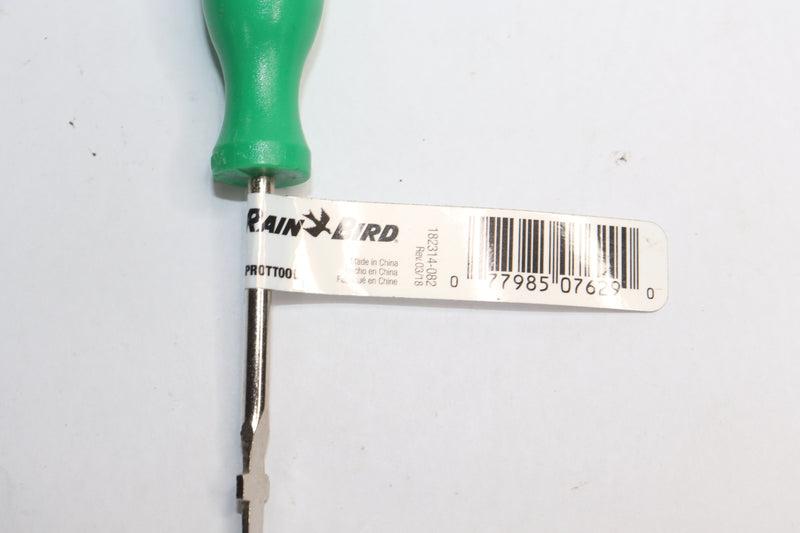 Rain Bird Universal Rotor Screwdriver And Pull-Up Tool Plastic Green CPROTTOOL