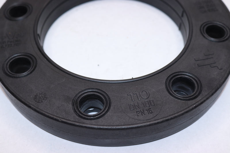 Butt Back Flange PP/Steel Black 110DN100