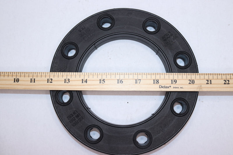 Butt Back Flange PP/Steel Black 110DN100