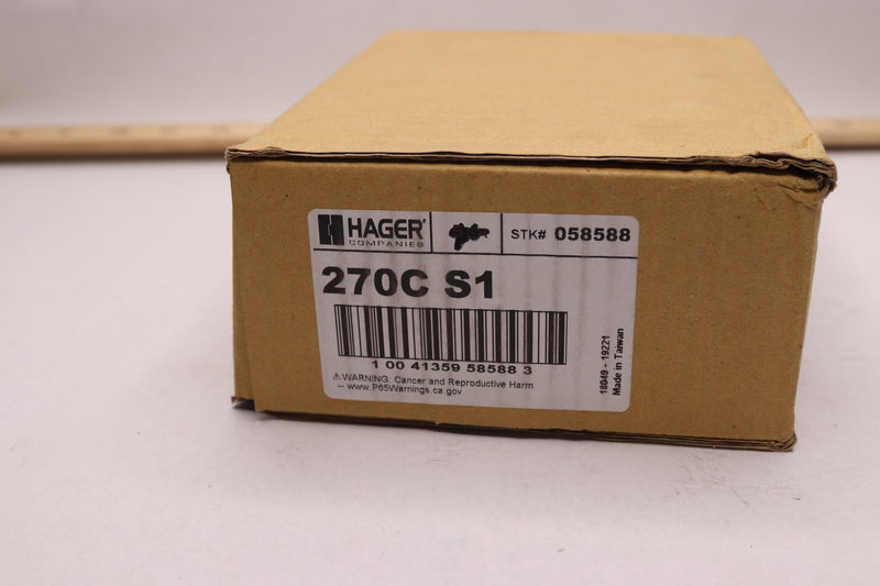 Hager 270C Kick Down Door Holder S1 058588