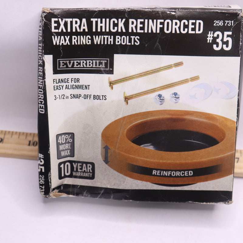 Everbilt Petroleum Wax Toilet Bowl Ring 256731 - Missing Hardware