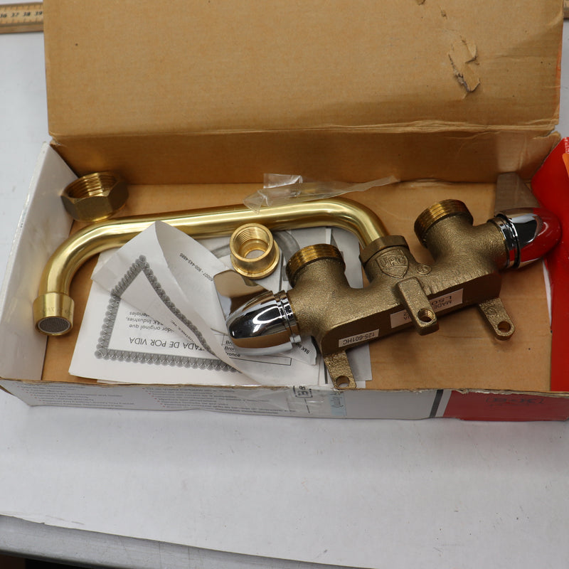 B & K Industries Laundry Faucet Rough Brass 3-3/8" 125-001