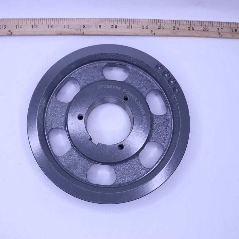 Power Drive Pulley Gray 2PDB5V86