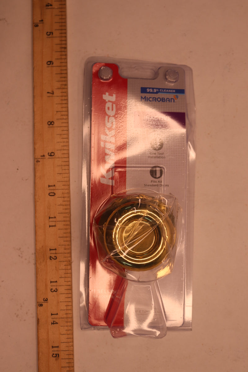 Kwikset Dummy Knob Tylo Polished Brass 94880-363