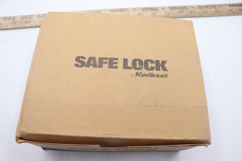 Kwikset Safelock Daylon Privacy Door Lever Set Nickel 9SL4000-004