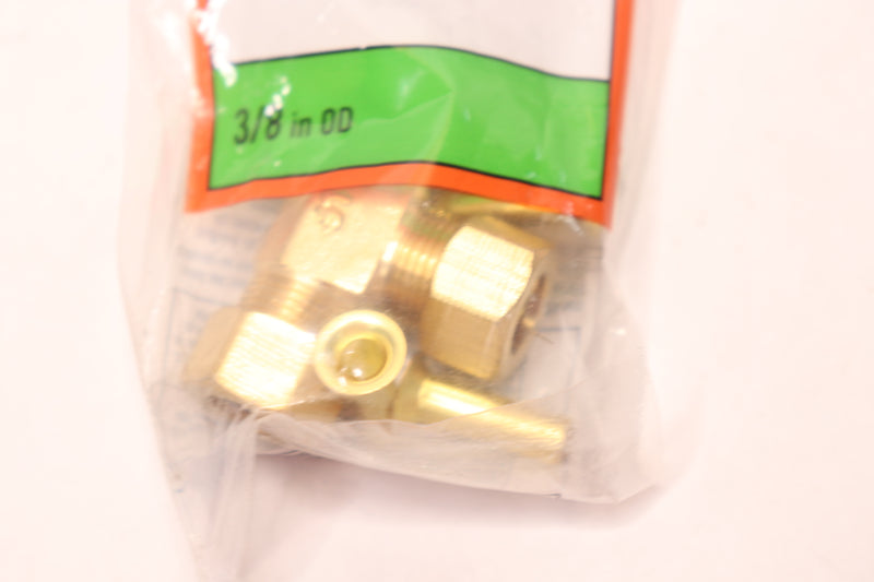 Everbilt Compression Tee Fitting Brass 3/8" OD LFA-114