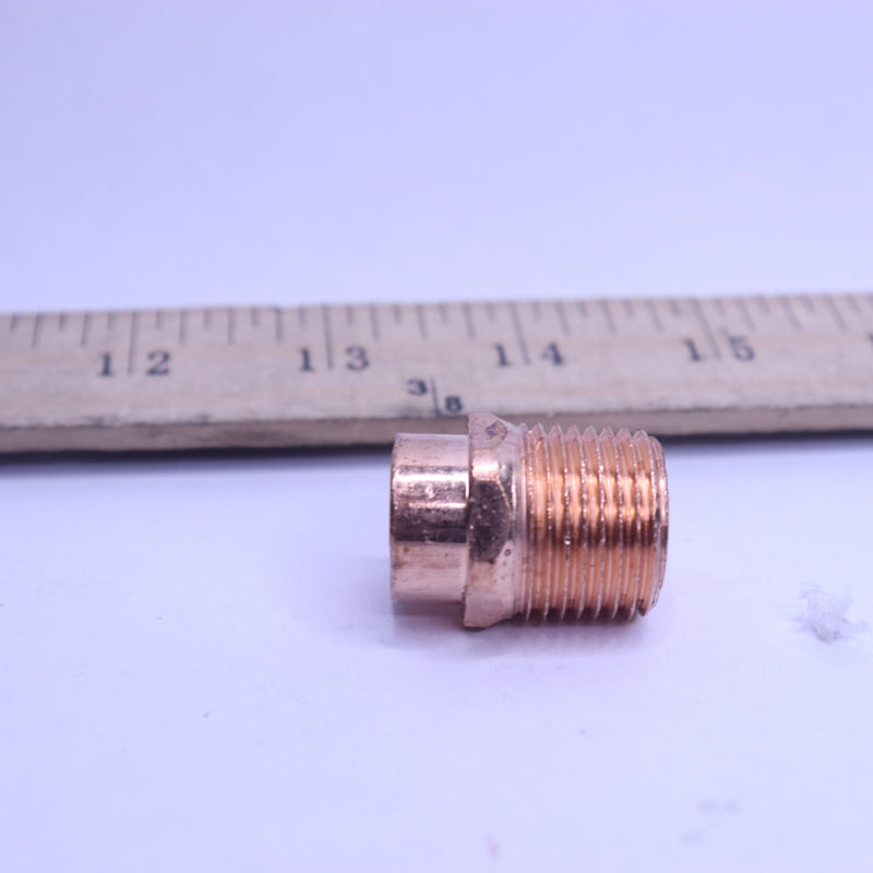 Everbilt Male Adapter Fitting Pressure Copper FTG x MPT 1/2"