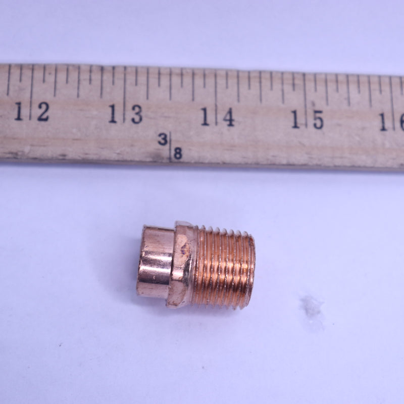 Everbilt Male Adapter Fitting Pressure Copper FTG x MPT 1/2"