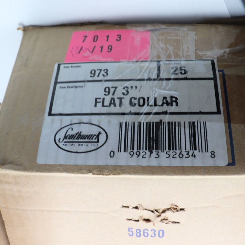 (25-Pk) Southwark Flat Collars 3" 973