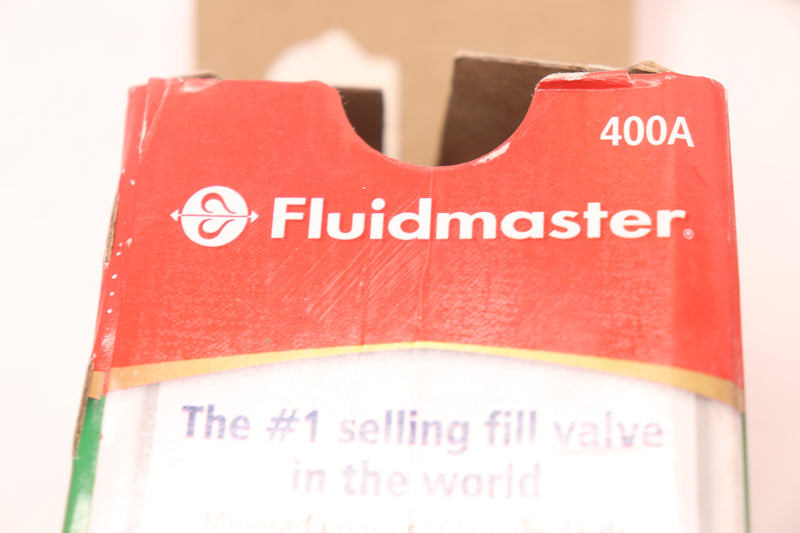 Fluidmaster Universal Anti-Siphon Toilet Tank Fill Valve Plastic Black 400A