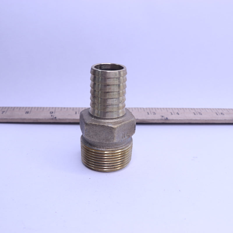 Everbilt Insert Male Reducing Adapter Brass 1-1/4" MNPT x 1" 1001 096 324